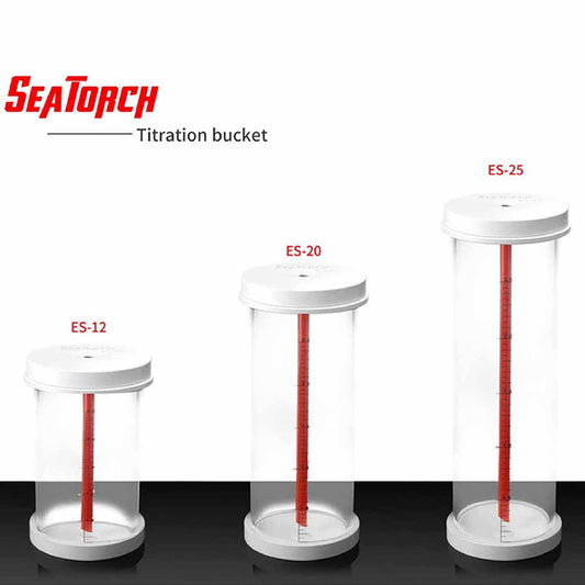 Seatorch Aquarium Water Tank ES Series Titration Barrel Precision Quantitative Container 0.6L/1L/1.2L/1.5L/2L/2.5L