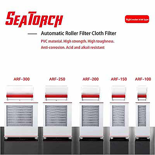 Seatorch Aquarium ARF Series Cloth Filter, PVC Material - High Strength & Durability, High Toughness & Anti-Aging, Corrosion & Acid-Alkali Resistant, Suitable for Harsh Filtration Environments
