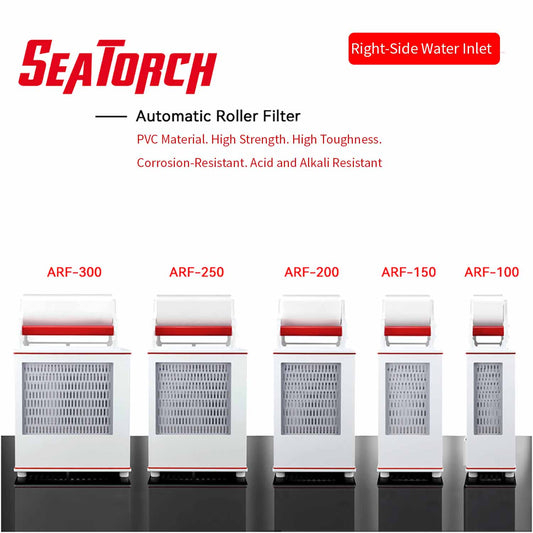 Seatorch Aquarium  ARF Series Cloth Filter, PVC Material - High Strength & Durability, High Toughness & Anti-Aging, Corrosion & Acid-Alkali Resistant, Suitable for Harsh Filtration Environments