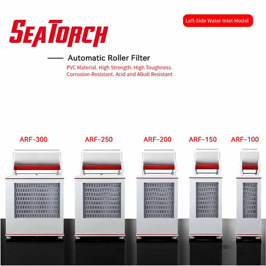Seatorch Aquarium  ARF Series Cloth Filter, PVC Material - High Strength & Durability, High Toughness & Anti-Aging, Corrosion & Acid-Alkali Resistant, Suitable for Harsh Filtration Environments