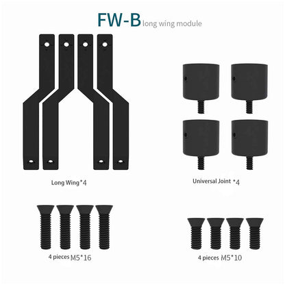 Seatotrch Aquarium FW Series Flying Wing Modular Combination Light Stand 90-Cylinder