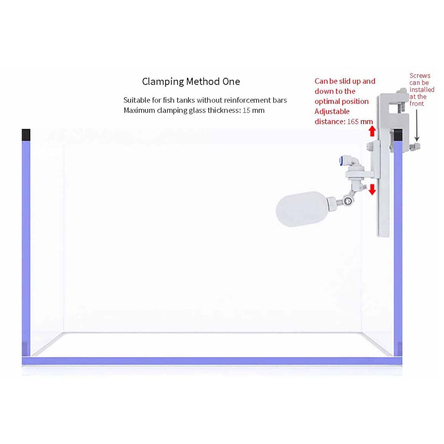 Seatorch WRS-100 Series Aquarium Water Supply Stand  Simple Installation, Durable Material, Securely Holds Water Containers for Aquarium Use