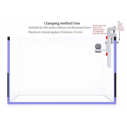 Seatorch Aquarium DS-100 Series Probe Bracket ,Corrosion-Resistant Design, Prevents Probe Damage, Easy to Mount on Tank Edges