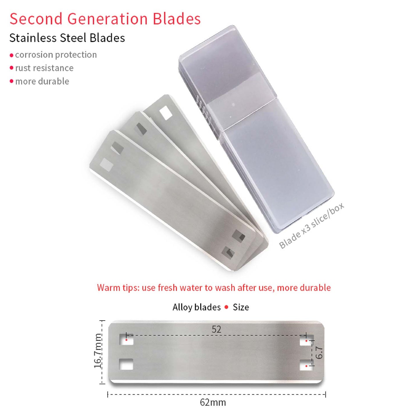 Seatorch GZ-700 Titanium Alloy Algae Scraper | Universal for Seawater & Freshwater Aquariums