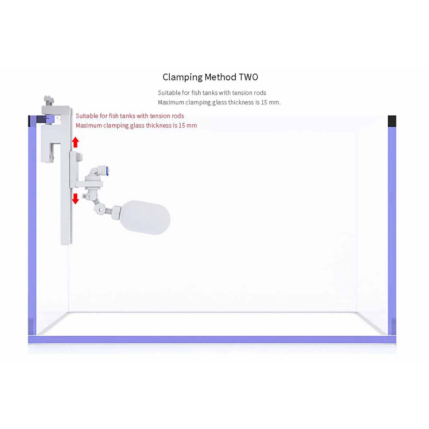 Seatorch WRS-100 Series Aquarium Water Supply Stand  Simple Installation, Durable Material, Securely Holds Water Containers for Aquarium Use