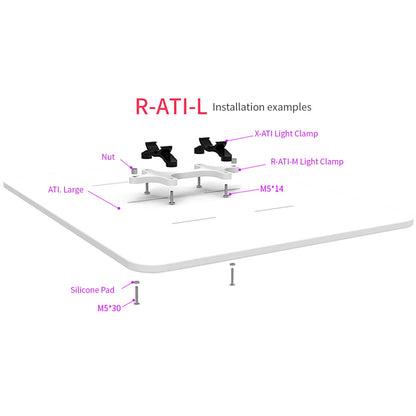 Seatotrch R-ATI Aquarium Light Claw,Full Compatibility with ATI Lighting,For Stable Installation & Flexible Adjustment