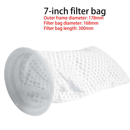Seatorch Aquarium LJ Series Filter Box, Overflow Hole Design To Prevent Clogging, Honeycomb Structure, Low Maintenance Cost, Improve The Clarity Of Aquarium Water Quality
