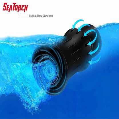 Seatorch Aquarium RFD Series Turbulent Flow Spout - Optimizes Water Movement, Supports Healthy Fish & Plant Life, Corrosion-Resistant Material