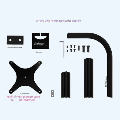 Seatotrch Aquarium LM Series Intelligent Sea Water Lamp – Smart Temp Management + Easy Remote Control + Full-Spectrum Light for LPS/SPS Coral Growth