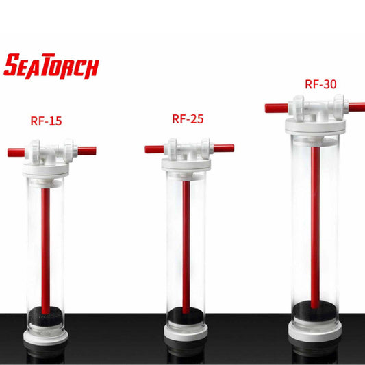 Seatotrch Aquarium RF Series Bean Bucket Rolling Filter (Without Pump)  Corrosion-Resistant Material, Enhances Water Clarity for Aquariums