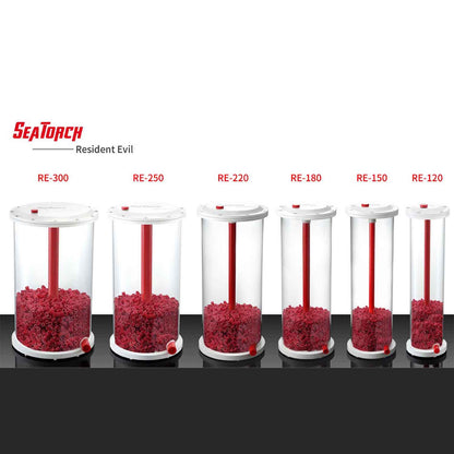 Seatorch Aquarium RE Series Built-in Bioreactor - Supports Series & Parallel Connection, Fits Various Fish Tank Sizes, Effective Bacteria Cultivationd effectively cultivates bacteria