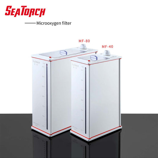 Seatotrch Aquarium MF Series Micro-Oxygen Filter Cartridges Are Suitable For Aquariums Of Various Sizes, Enhancing Water Circulation And Protecting Fish And Coral Health