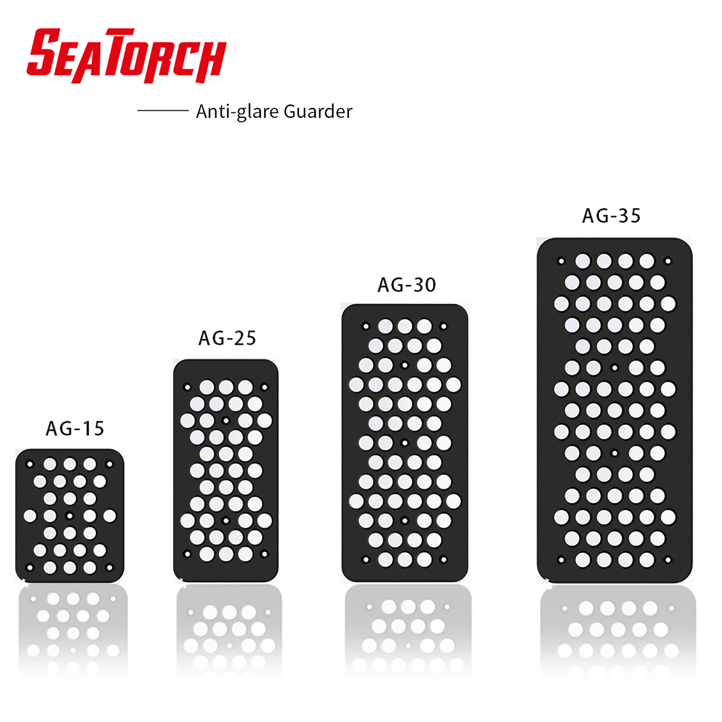 Seatotrch Aquarium AG Series Anti-glare Reflectors Focus Light And Are Suitable For Use With LM Marine Lights To Protect Coral Health