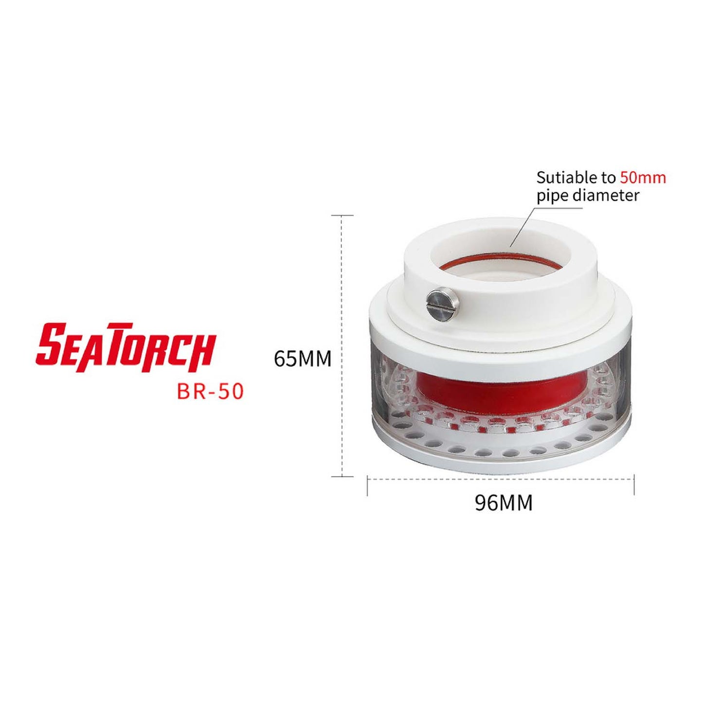 Seatotrch Aquarium BR Series Bubble Removing , Freshwater & Saltwater Compatible, Efficiently Eliminates Surface Foam, Maintains Water Cleanliness