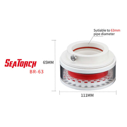 Seatotrch Aquarium BR Series Bubble Removing , Freshwater & Saltwater Compatible, Efficiently Eliminates Surface Foam, Maintains Water Cleanliness