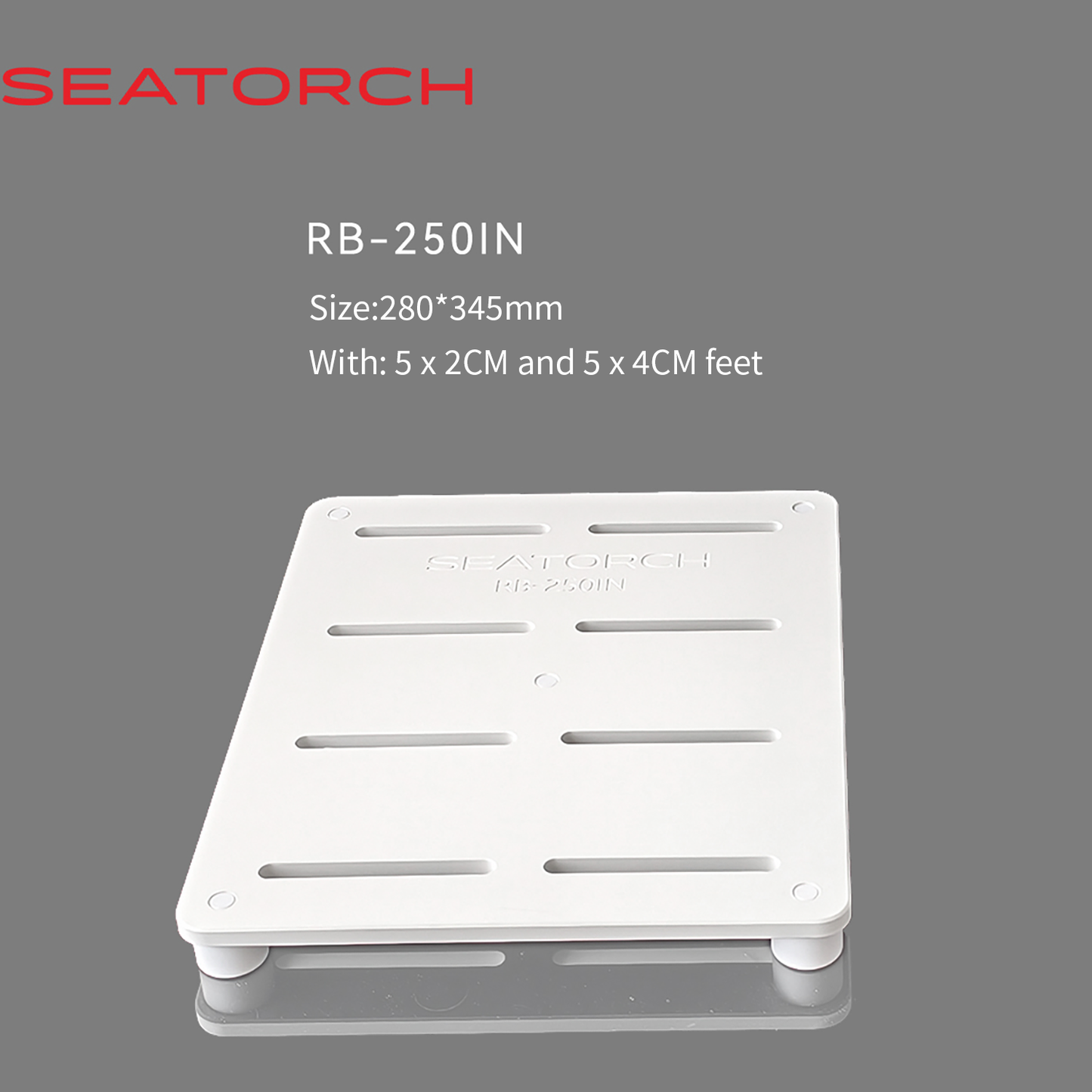 Seatorch RB Series Aquarium Protein Skimmer Liftable Bracket - Corrosion-Resistant Material, 2CM/4CM Foot Pad Optional, Securely Holds Protein Skimmers for Stable Operation