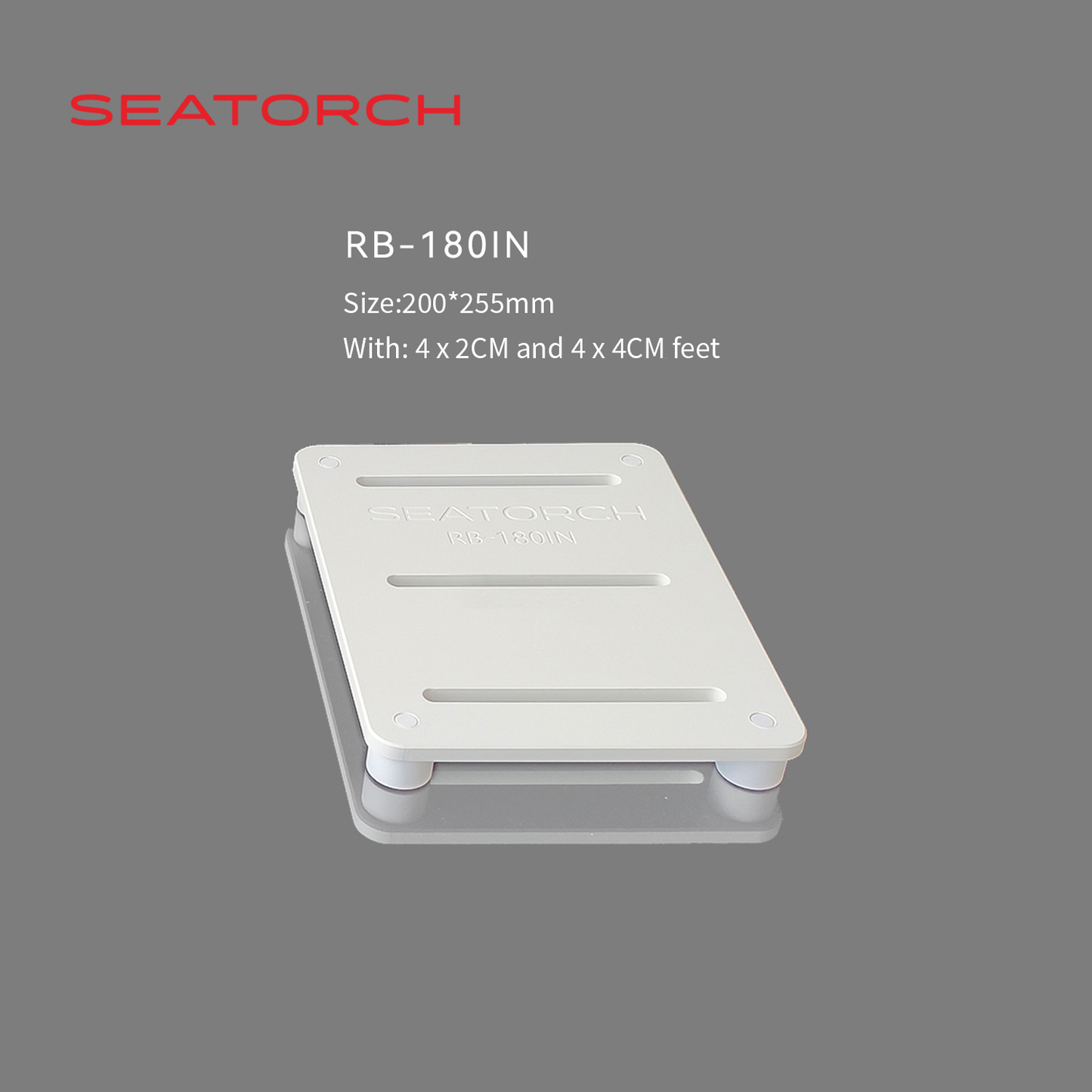 Seatorch RB Series Aquarium Protein Skimmer Liftable Bracket - Corrosion-Resistant Material, 2CM/4CM Foot Pad Optional, Securely Holds Protein Skimmers for Stable Operation
