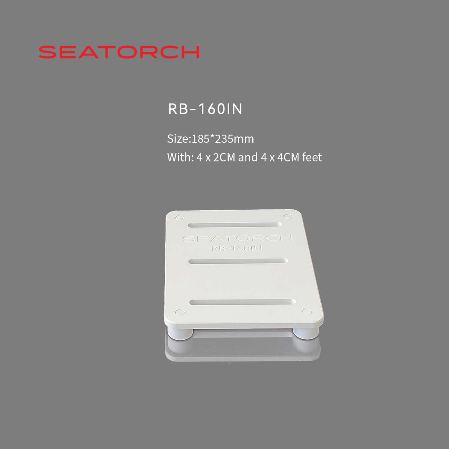 Seatorch RB Series Aquarium Protein Skimmer Liftable Bracket - Corrosion-Resistant Material, 2CM/4CM Foot Pad Optional, Securely Holds Protein Skimmers for Stable Operation