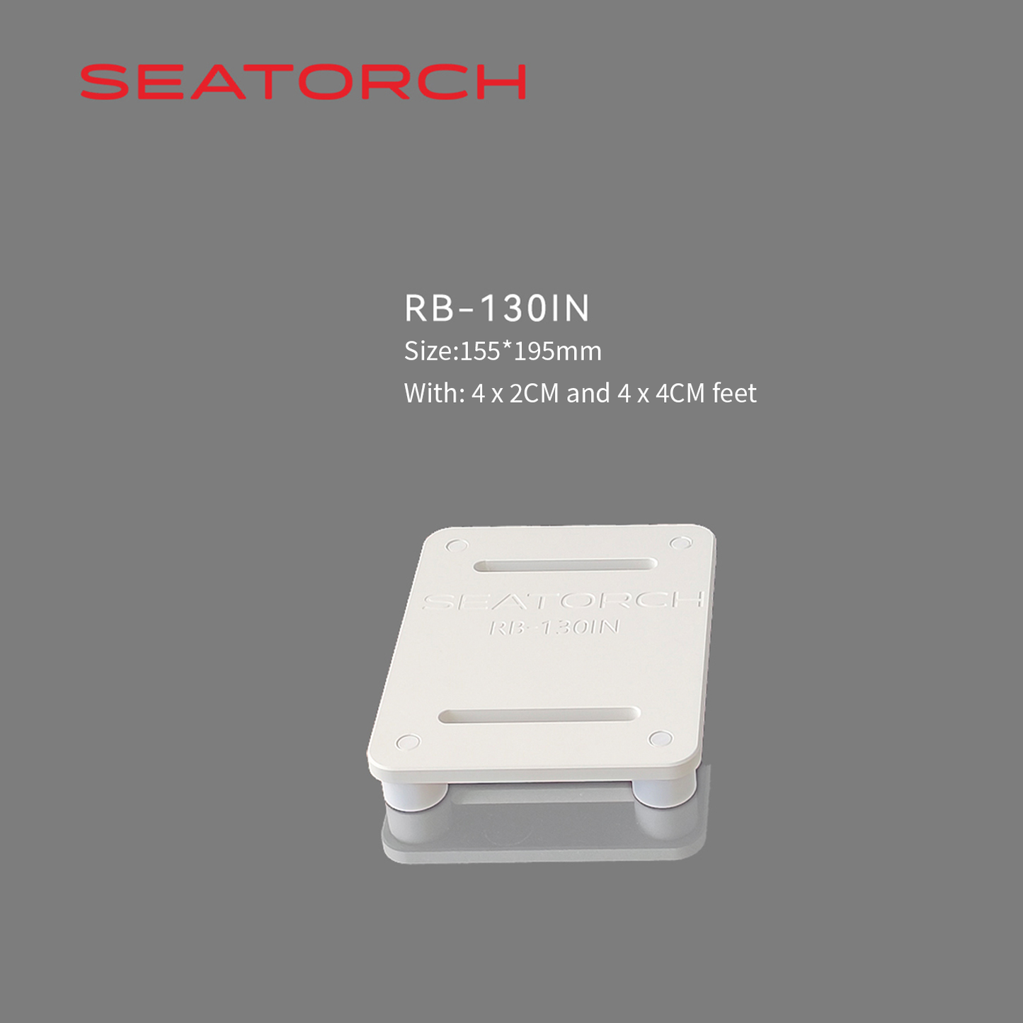 Seatorch RB Series Aquarium Protein Skimmer Liftable Bracket - Corrosion-Resistant Material, 2CM/4CM Foot Pad Optional, Securely Holds Protein Skimmers for Stable Operation