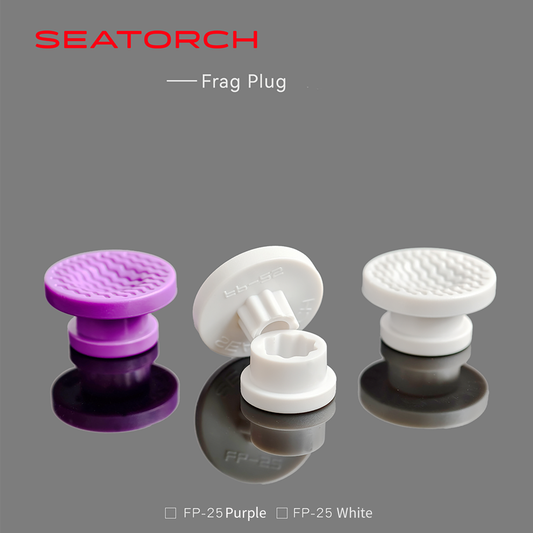 Seatorch FP Series FragPlug Coral Base for Aquariums,Smooth Surface to Avoid Coral Tissue Damage, Easy to Place in Any Reef Tank Layout
