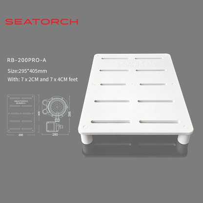 Seatorch RB Series Aquarium Protein Skimmer Liftable Bracket - Corrosion-Resistant Material, 2CM/4CM Foot Pad Optional, Securely Holds Protein Skimmers for Stable Operation