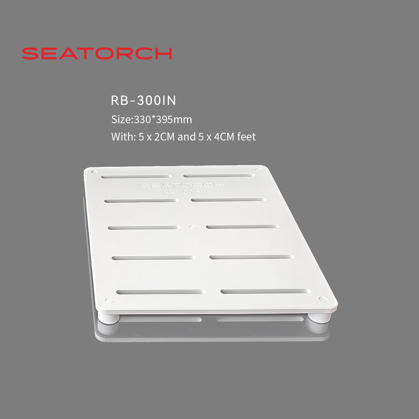 Seatorch RB Series Aquarium Protein Skimmer Liftable Bracket - Corrosion-Resistant Material, 2CM/4CM Foot Pad Optional, Securely Holds Protein Skimmers for Stable Operation