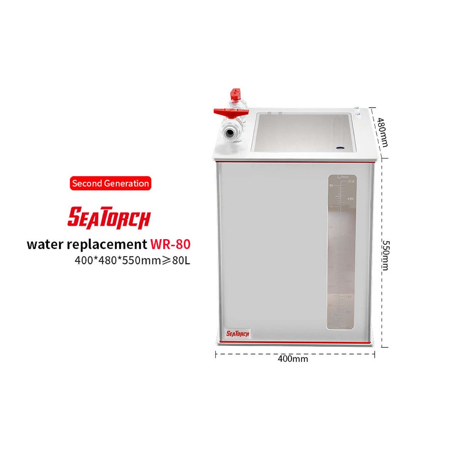 Seatorch WR Series Salt Tank/Water Exchange Tank Corrosion-Resistant, Acid and Alkali Resistant ST-WR