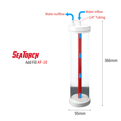 Seatorch Aquarium Tank AF Series Calcium Reactor Second Barrel Increase The PHLevel To Reduce The Impact AF-10 AF-30 AF-60